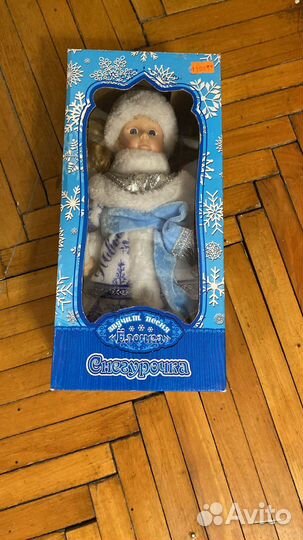 Кукла дед мороз и снегурочка