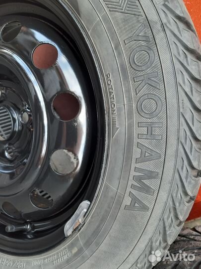 Диски r15 4x100 цо 54.1 с резиной б.у