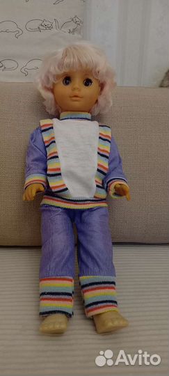 Большая кукла ГДР Spielzeug Rauenstein