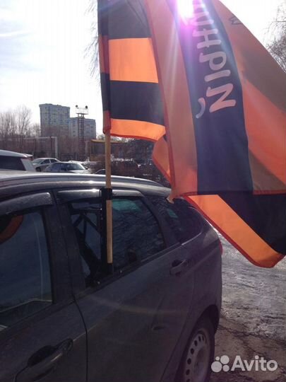 Флагшток автомобильный