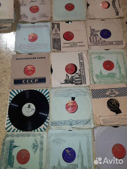 Грампластинки СССР 50 х годов