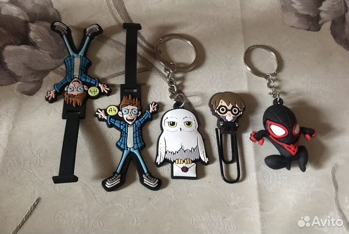 Брелок (влада4; сова-гаррипотер, человек паук)