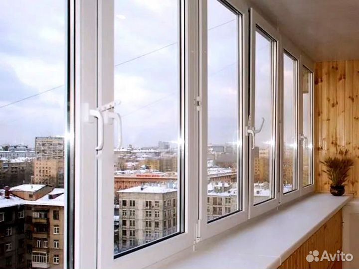 Остекление лоджий