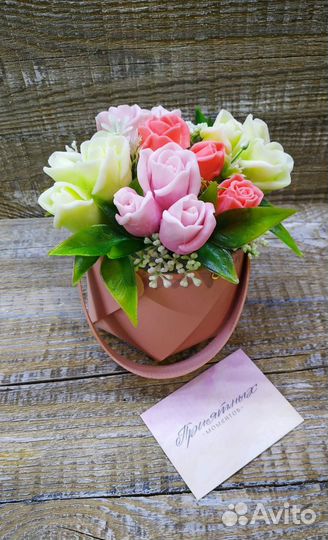 Букет из мыла