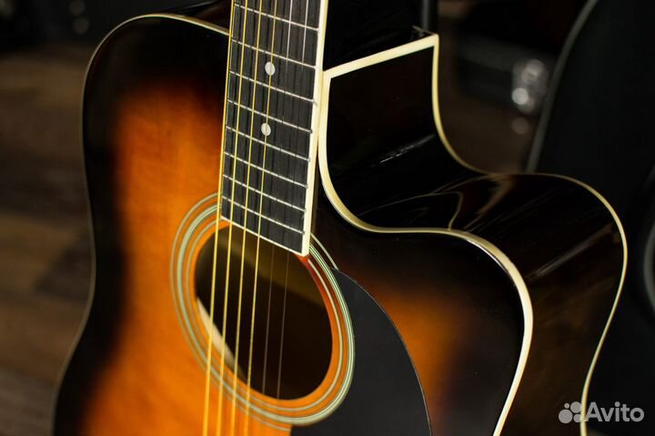 Акустическая гитара Caraya + Аксессуары