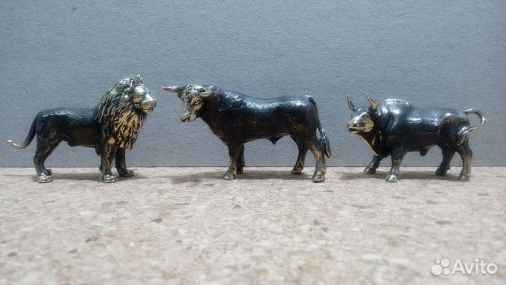 Фигурки литые из бронзы, латуни - сувенир, подарок