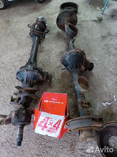 Мосты тимкен на УАЗ (колхозные)