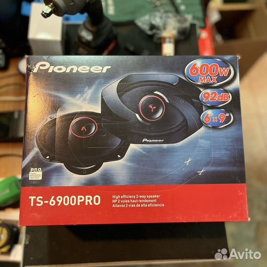 Динамики Pioneer TS-6900PRO 6 на 9