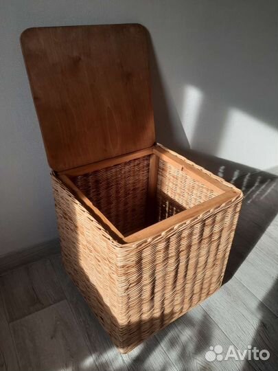Плетеный короб для хранения