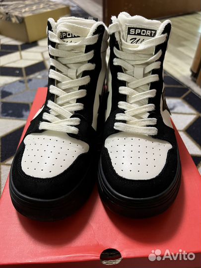 Ботинки демисезонные для девочки, размер 37