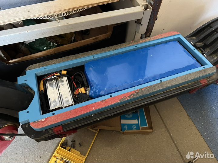 Kugoo G1 проставка для установки батареи 30ah