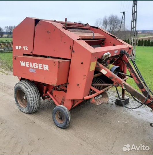 Пресс-подборщик Welger RP 12, 1905