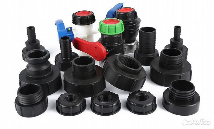 Еврокубы Новые и б/у - Запчасти Переходники Краны