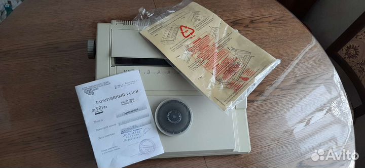 Пишущая машинка Olympia (пр-во Германия)