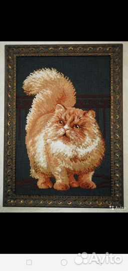 Картина вышитая крестом