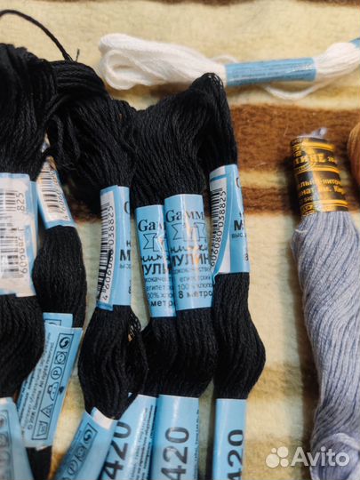 Нитки мулине гамма пакетом