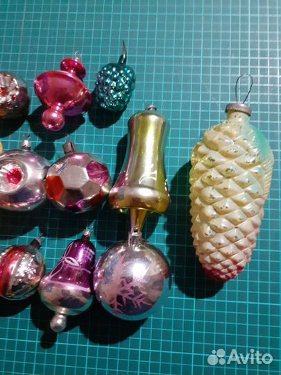 Ёлочные игрушки 60-е годы хх века
