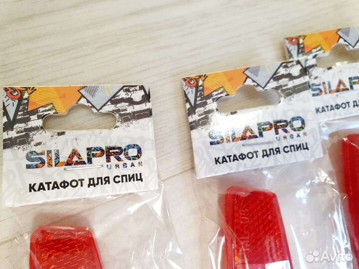 Катафоты светильники на спицы колес велосипеда