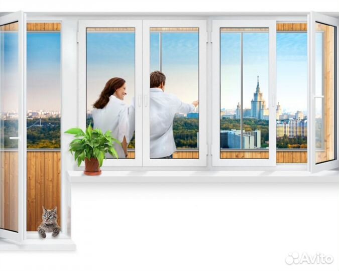 Окна и остекление балконов