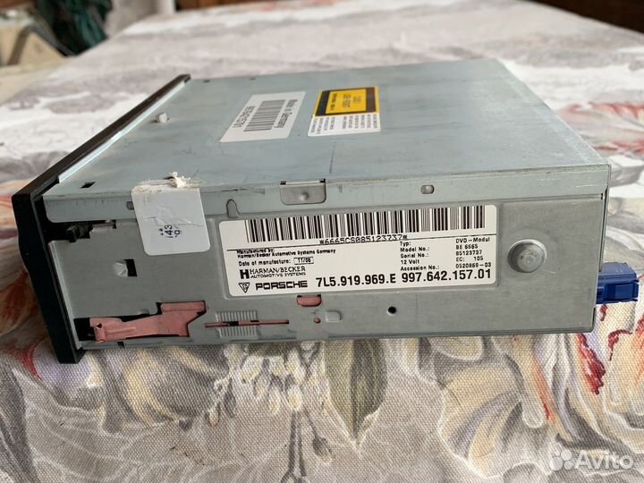 Блок навигации,cd,dvd Cayenne 2003-2010