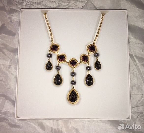 Ожерелье, серьги, кольцо