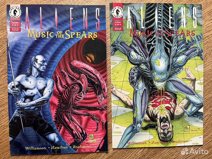 Комиксы Чужие на английском