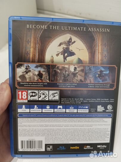 Assassins creed mirage ps4