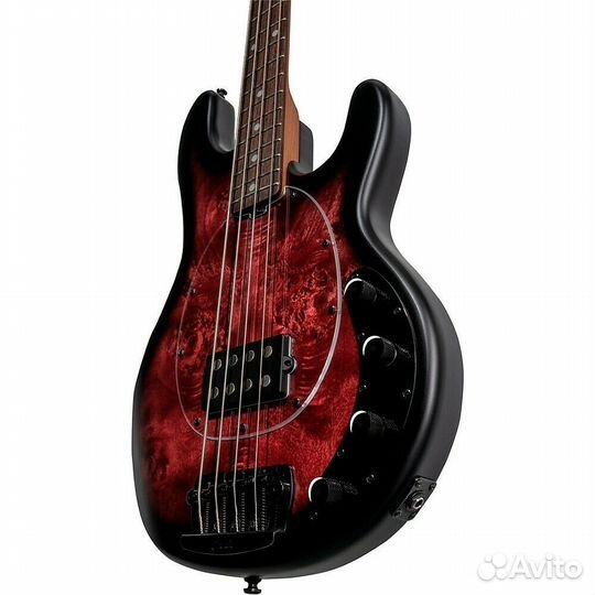 Бас-гитара Sterling StingRay Ray34PB Dark Scarlet