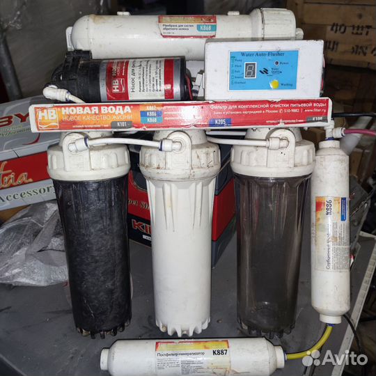 Система обратного осмоса фильтр вода
