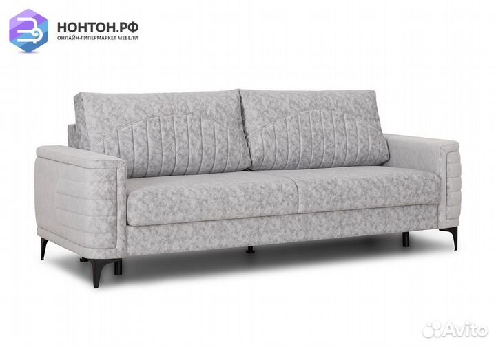 Диван тик-так Руди светло-серый