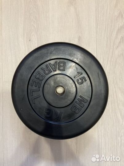 Спортивные блины 15 кг d 31