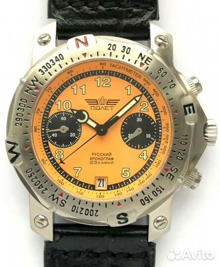Часы полёт хронограф 3133