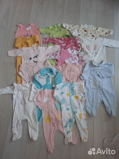 Детские вещи с рождения до 74 размера на девочку