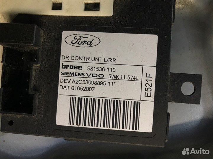 Стеклоподъемник электрический задний левый Ford