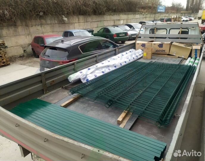 Забор сетка 3D