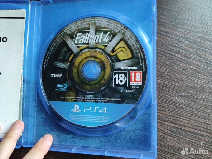 Игра на ps4 fallout 4