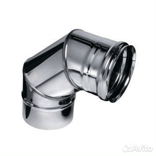 Колено ferrum угол 90гр. (430/0,5 мм) Ф250