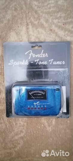 Fender AG6 тюнер, синий