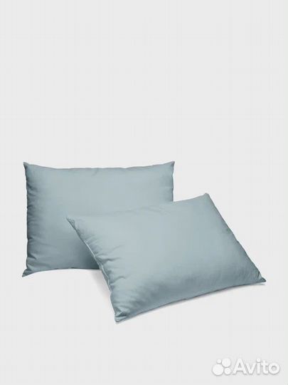 Наволочки 50х70 Niteva поплин, цвет серо-голубой