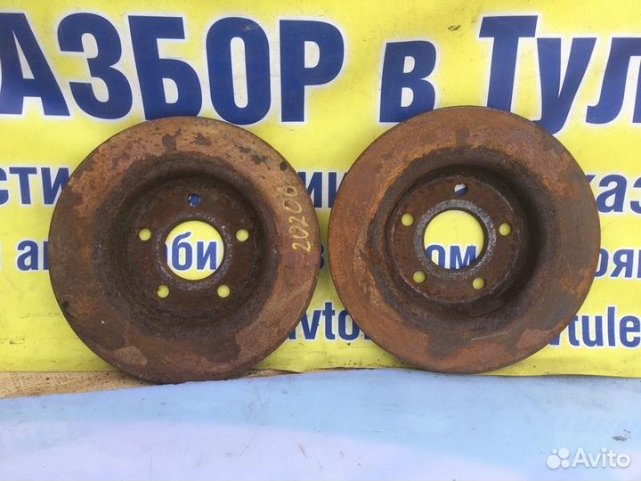 Диски тормозные задние Ford Focus 3