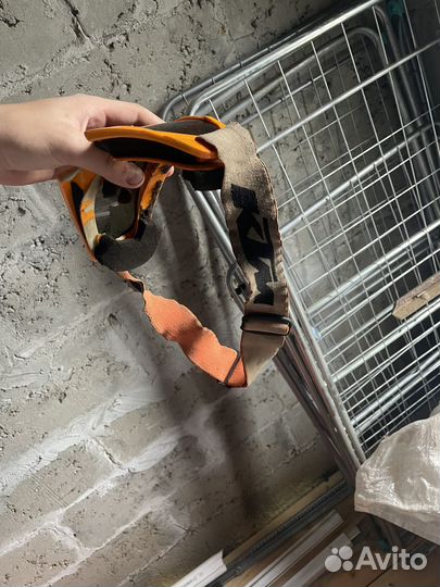 Кроссовый шлем и очки