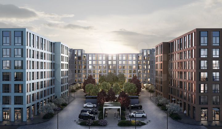 3-к. квартира, 84,9 м², 6/8 эт.