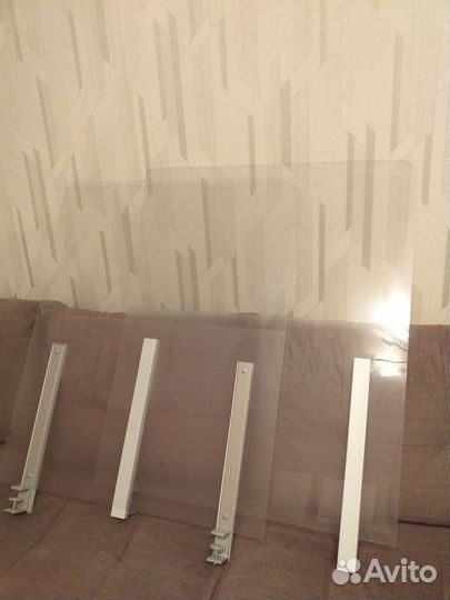 Защитный экран, стеклянная перегородка