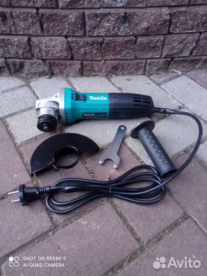 Болгарка ушм Макита 125мм с регулировкой скорости