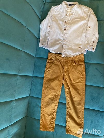 Вещи и обувь для мальчика 104-110, 27-29