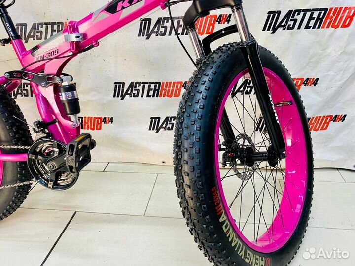 Велосипед горный Фэтбайк складной колеса 26