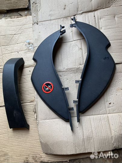 Декаративная накладка торпедо mitsubishi lancer 10