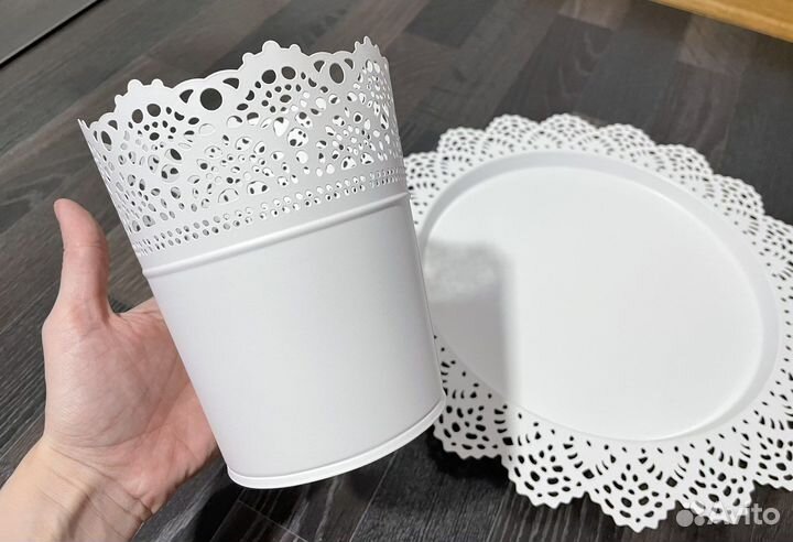 Новый поднос и кашпо IKEA