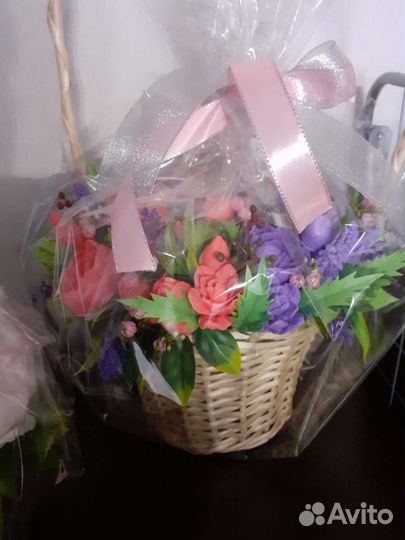 Букет из мыла