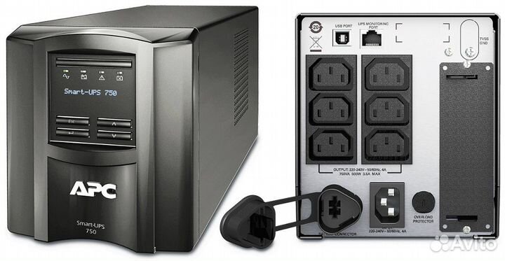 Интерактивный ибп APC Smart-UPS 750